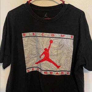 Jordan Black Tee